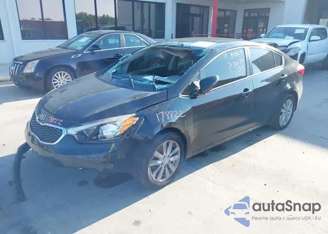 2014 Kia Forte Lx из США, поврежденный, VIN KNAFX4A69E5178822